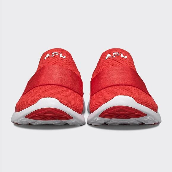 APL Men\'s Red White TechLoom Bliss Sneakers Size 11